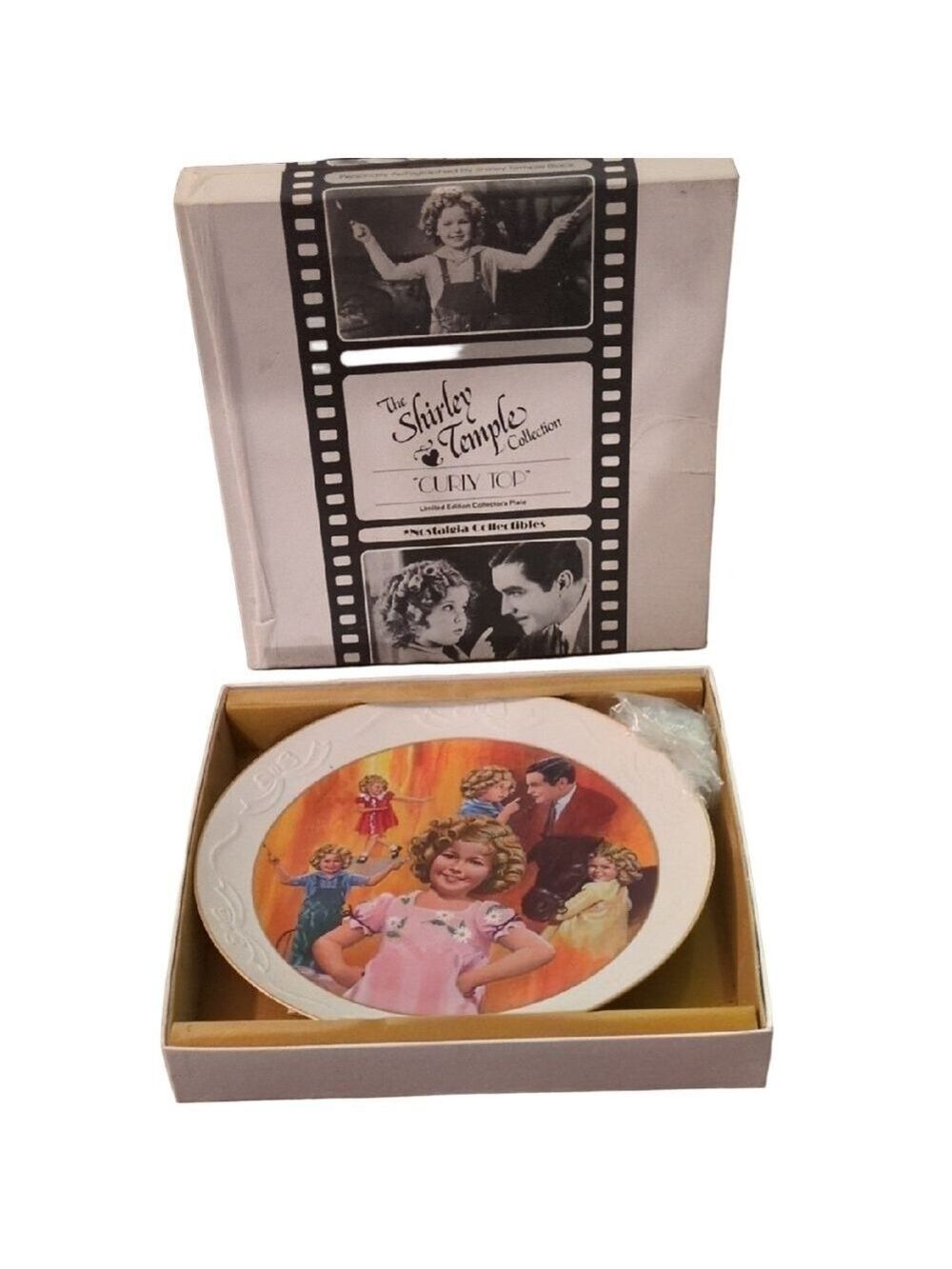 Nostalgia Collectibles 1983 The Shirley Temple Collection Signed "Curly Top"